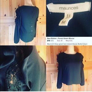 Maurice's Green Blouse